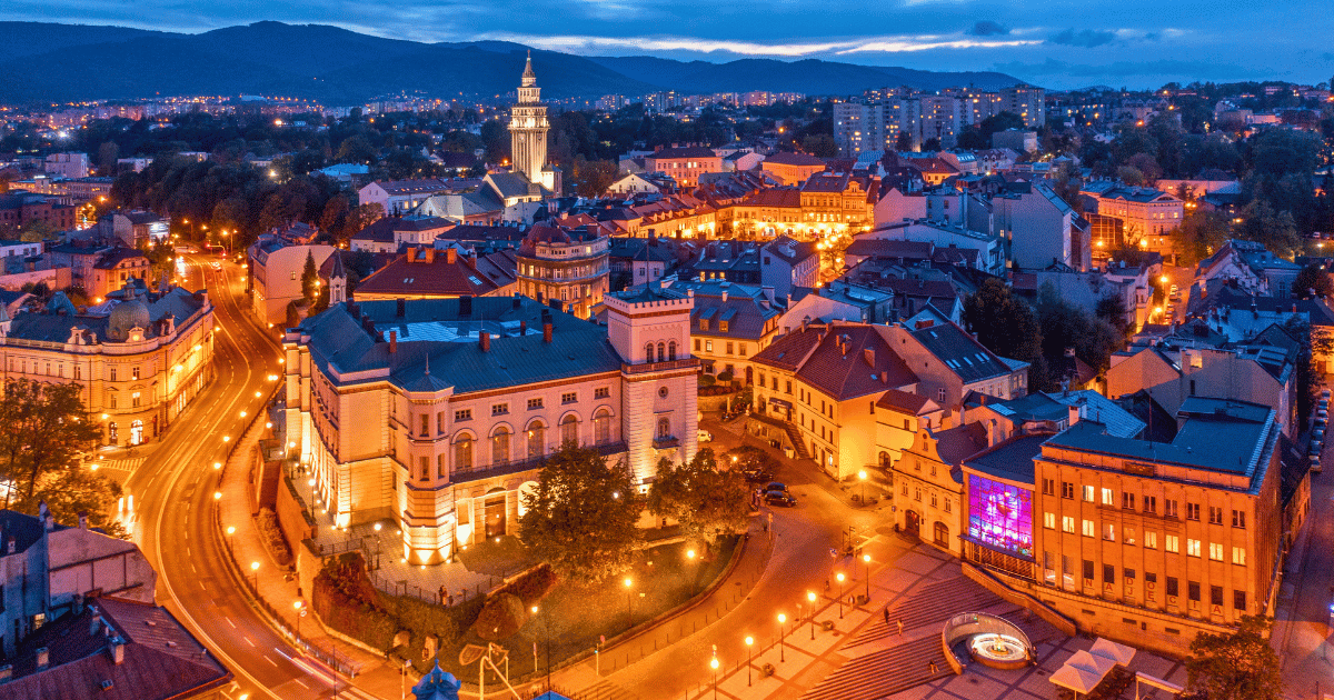 Na zdjęciu panorama miasta